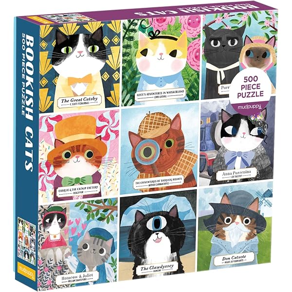 Buy Artsy Cats 500 Piece, Family Puzzle Book Online at Low Prices